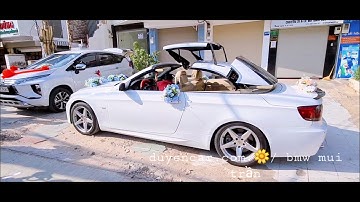 0909803430- duyencar cho thuê dòng xe cưới bmw mui trần hiện đại rước dâu tại tphcm #xecuoiduyencar