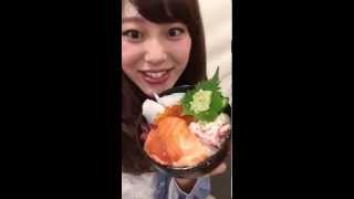 北海道食べある記♡三角市場のさんかく亭で驚き！お得！な海鮮丼♪　瀧口杏耶　C CHANNEL