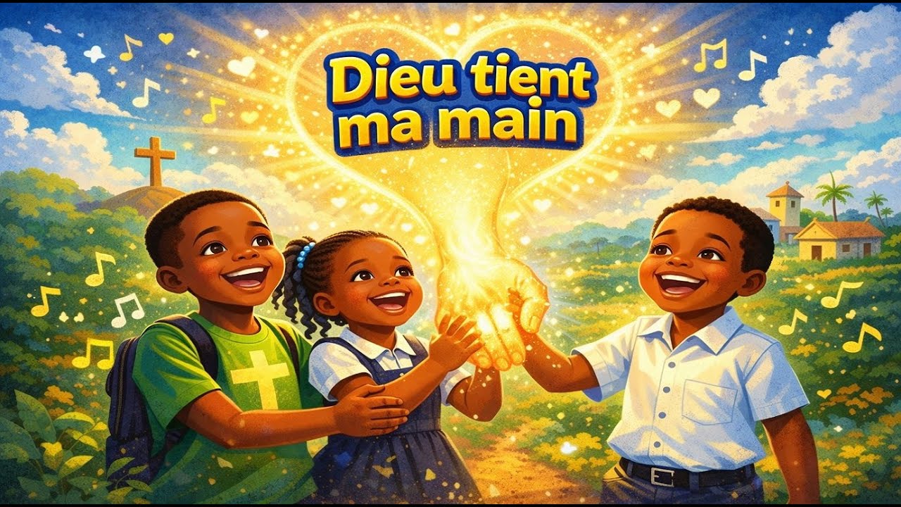 Dieu tient ma main | Chanson chrétienne pour enfants