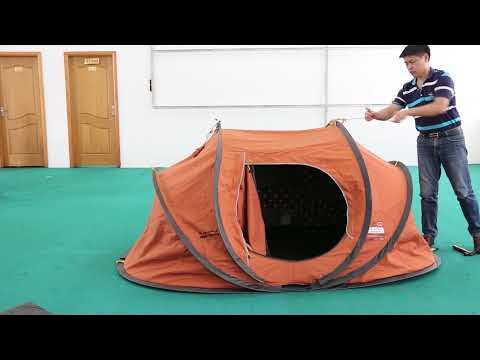تركيب وتسفيط خيمة المبيت الشتوية صغير ٢.٥*١.٥ متر - القاضي للرحلات - YouTube