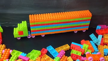 Satisfying DIY Long Car | ASMR Building Blocks #buildingblocks SOJIB U24