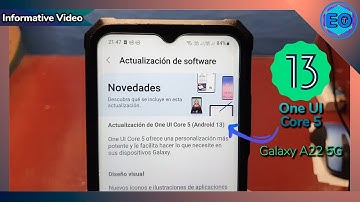 Galaxy A22 5G with One UI 5 is official | Informative Video