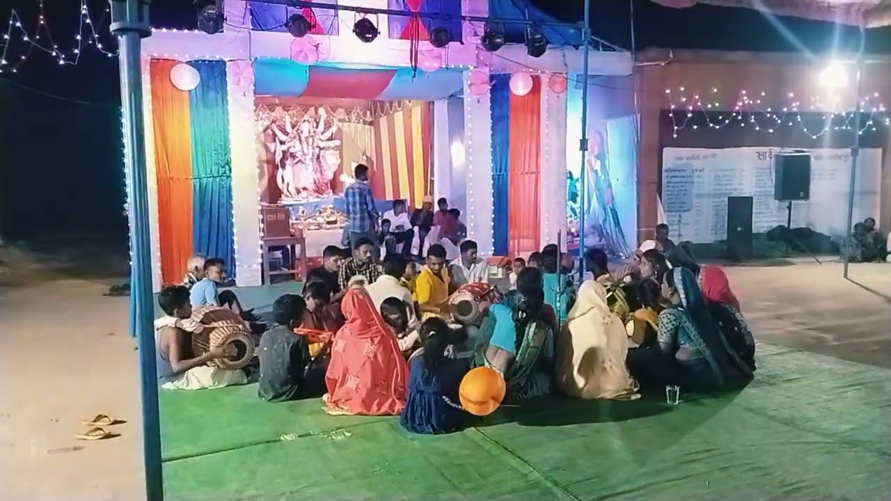 सार्वजनिक दुर्गा समिति राजासेवैया खुर्द || पंचमी नवरात्र || जस सेवा गायिका श्रीमती सरिता बरिहा जी ।