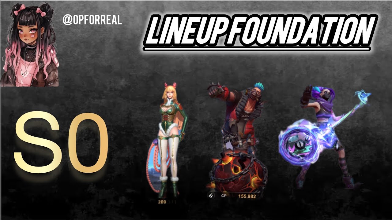 LAST FORTRESS UNDERGROUND SEASON 0 LINEUPS - YouTube