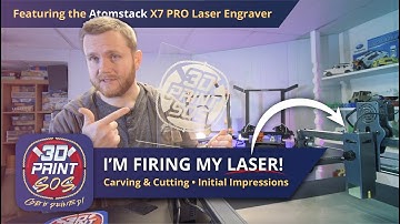 MY FIRST LASER ENGRAVER! ...with the Atomstack X7 Pro - Initial Impressions.