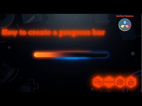 DaVinci Resolve: Animated Progress Bar