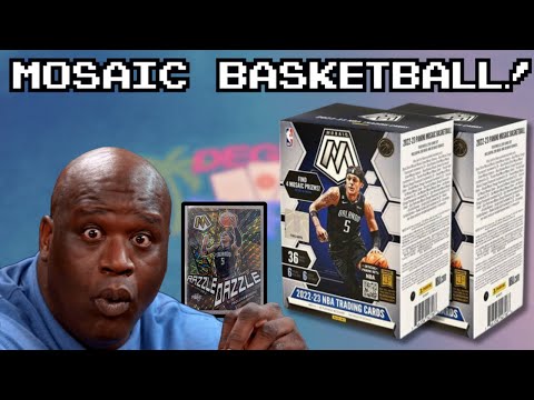 Amazon.com: Panini Mosaic Basketball 2022-23 Blaster Box (6