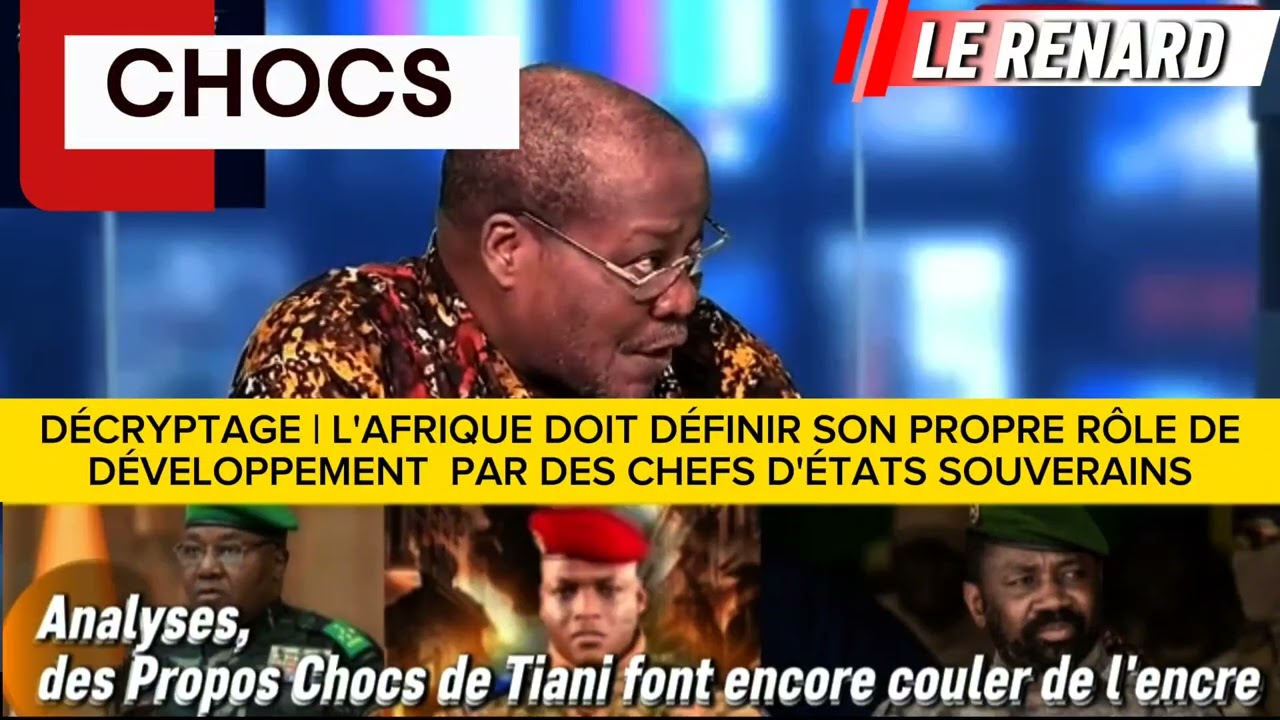 Propos Chocs de Tiani font couler de l'encre.la souveraineté ne se donne pas elle s'arrache