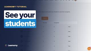 How to See Your Students as an Instructor in Learnomy