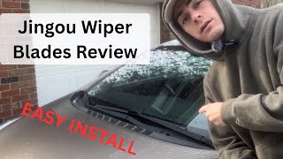 Jingou Windshield Wiper Review &amp; Install (Link in Description)