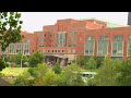 Nih clinical center broll  exterior main entrance