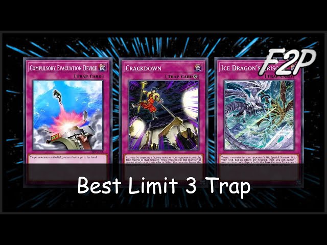 Which Limit 3 Trap is the BEST? [Yu-Gi-Oh! Duel Links]