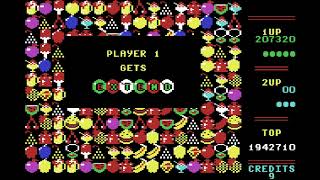 Bubble Bobble C64 Commodore Trained Longplay Gameplay Playthrough By Urien84