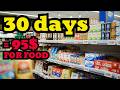 Complete 30-Day Food Stockpile for $95 | Rice Beans Tuna & More