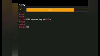 How to marquee the text in HTML program in phone or tab?