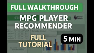 Demo of a Fantasy Football Player Picker Optimizer with PowerBI screenshot 3