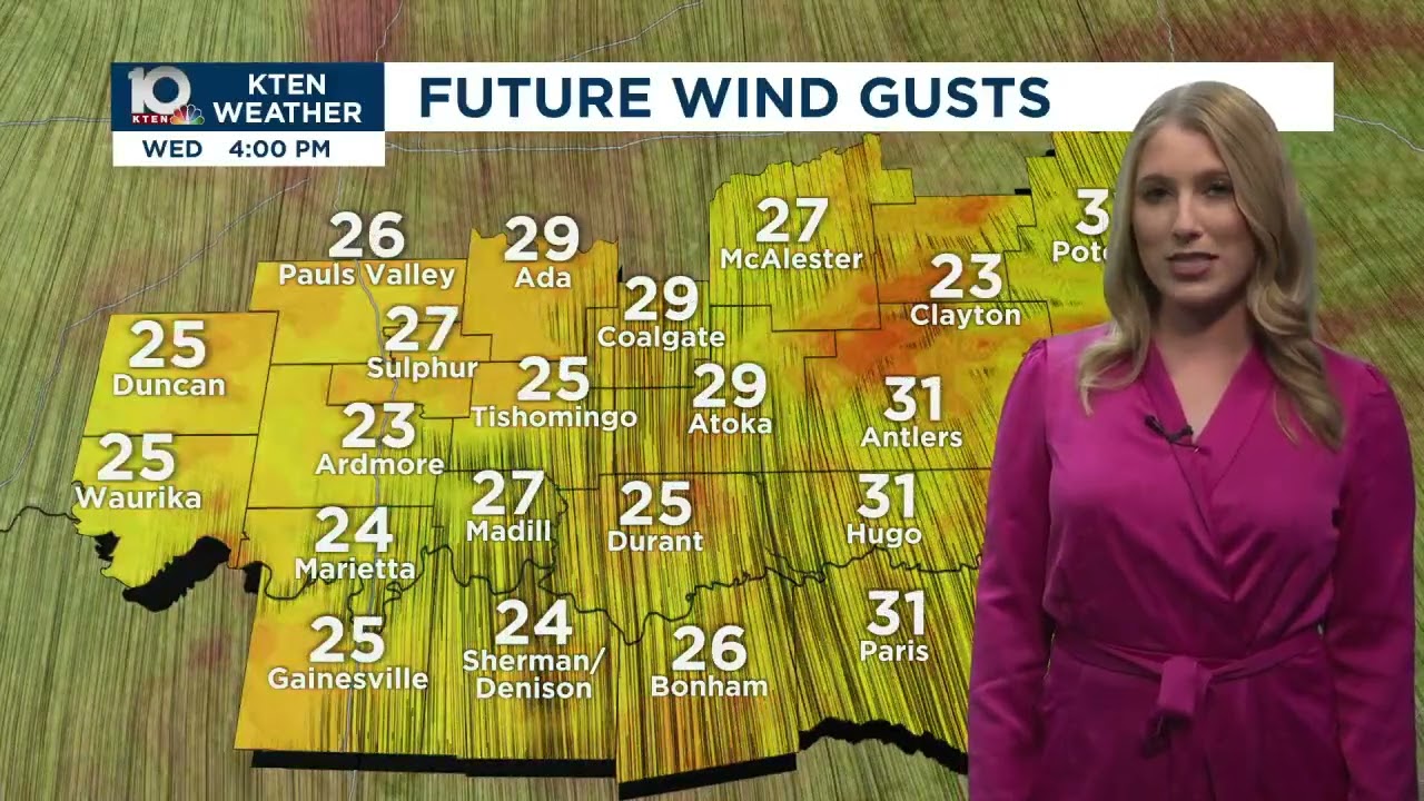 Cold front arrives Wednesday