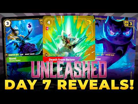 Day 7 Unleashed Reveals! Nami, Vex, and Pyke Are POWERFUL - Riftbound TCG