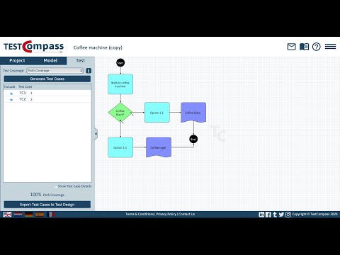 Tutorial How to generate Test Cases in TestCompass
