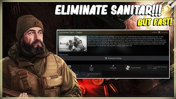 ELIMINATE SANITAR ON SHORELINE - EFT ESCAPE FROM TARKOV - JAEGER TASK HUNTSMAN PATH - SADIST - 12.11