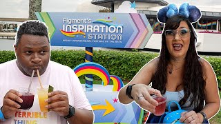 Drinking 30 drinks  EPCOT Festival of the Arts 2024