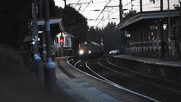 Four Gbrf Class 66’s and a RHTT set arriving into Stowmarket D.G.L | 11/10/24