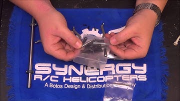 Synergy N7 Build Video Series Day 1 - Building the Main Rotor Head and Tail Box