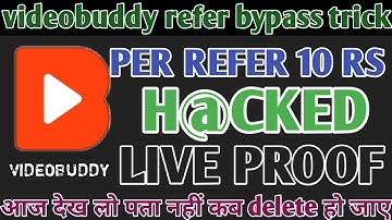 Videobuddy apk h@cked,,videobuddy refer bypass,,online script