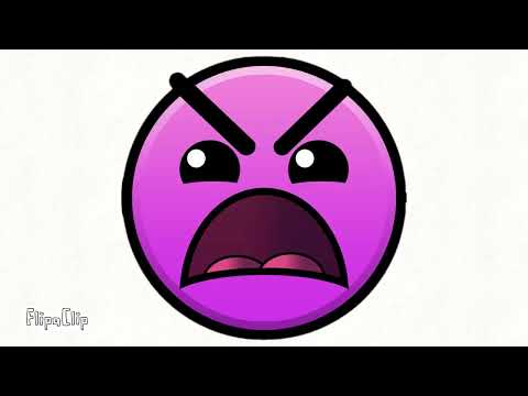 Difficulty faces geometry dash in flipaclip part 2
