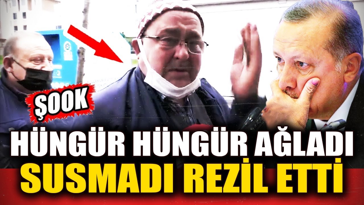 Ekmek Kuyruğunda Hüngür hüngür Ağladı! Yaşlı Adam Çok Duygulandı