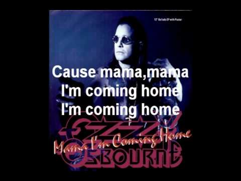 ozzy osbourne mama in coming home