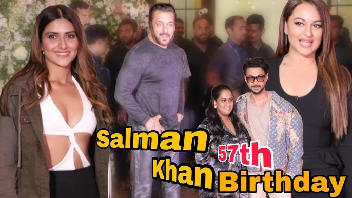 celebrities Arrives At Salman Khan Birthday | Salman Khan 57th Birthday Bash 2022 - YouTube