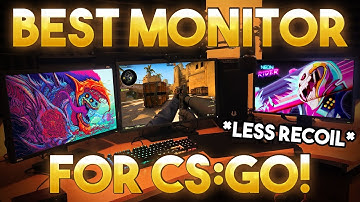 The NEW BEST MONITOR For CS:GO! *LESS RECOIL* (BenQ/ZOWIE XL2746S)