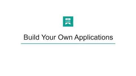 Yeeflow-build your own applications