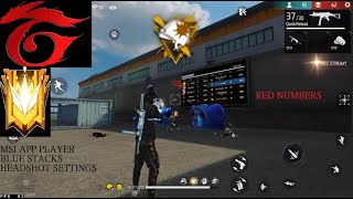 Msi App player Free Fire Regedit,Mouse Fix,Best Custom Hud and Headshot Settings 2022 screenshot 4