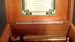 Thorens Music Box No. 32 6 Clic Waltzes