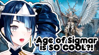 FIRST TIME REACTING TO WARHAMMER AGE OF SIGMAR?!