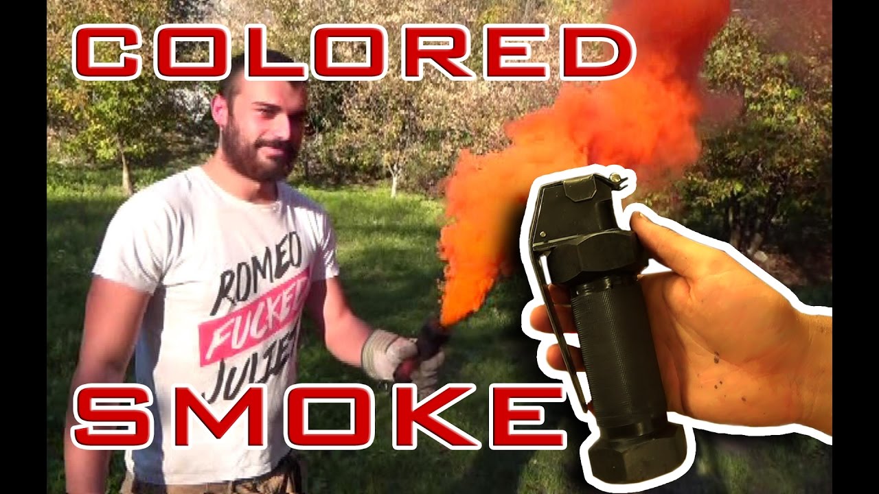 Costruire un Fumogeno COLORATO!!! (Softair Smoke Granade)