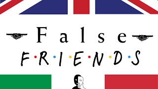 📚FALSE FRIENDS- ITALIAN/ENGLISH - Play and learn
