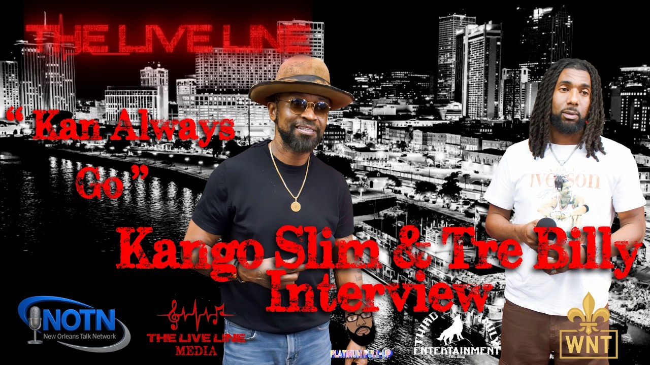 Kango Slim  of Partners N Crime & Tre Billy Interview On The Live Line 04. 07. 26