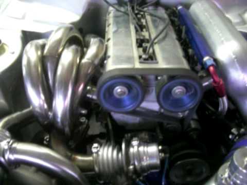 Ford pinto engine with volvo 16v head #1