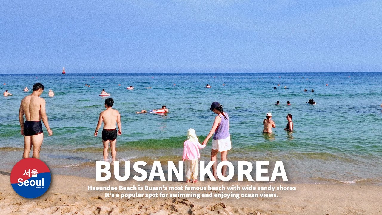 Walking Haeundae Beach in Busan | Korea’s Iconic Coastal Stroll