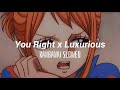 Doja Cat ft Gwen Stefani - You Right x Luxurious - (Slowed + Reverd)