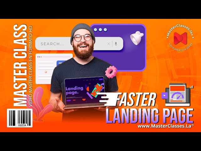 Faster Landing Page - Desarrolla páginas efectivas que disparen las ventas.