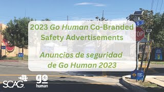 2023 SCAG Go Human Co-Branded Safety Materials