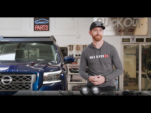 Nissan Frontier NISMO Off Road Driving Light Kit Installation Guide