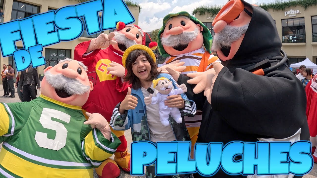 Fiesta de PELUCHES GIGANTES en la Feria