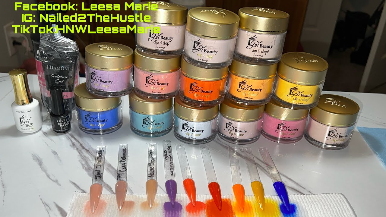 Igel Beauty Acrylics THAT DONT MARBLE 😱 || Swatches