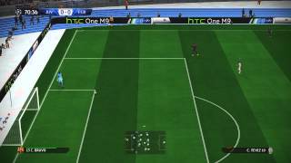 PES 2015 UEFA Champions League Final Juventus F C  vs FC Barcelona Gameplay