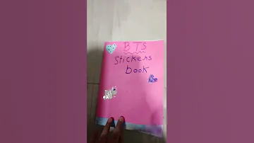 BTS Sticker Book 